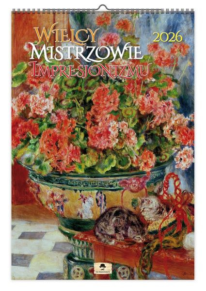 Kalendarz A3 VD.18 Wielcy Mistrzowie Impresjonizmu Pan Kalendarzyk